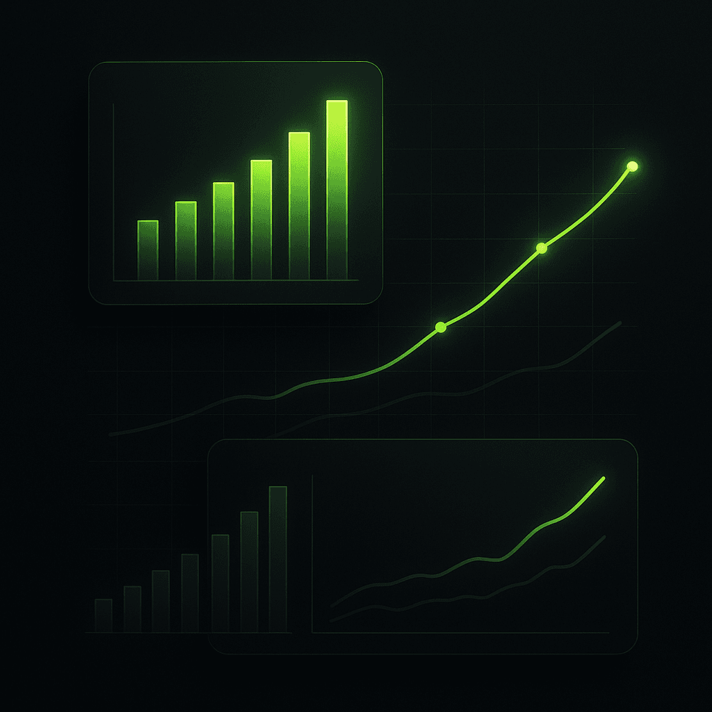 SEO for Painters - search volume and keyword data visualization