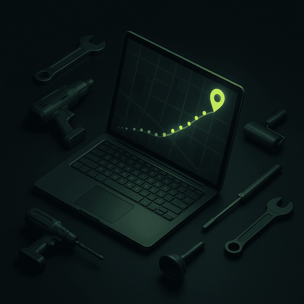 seo for painters - SEO results visualization