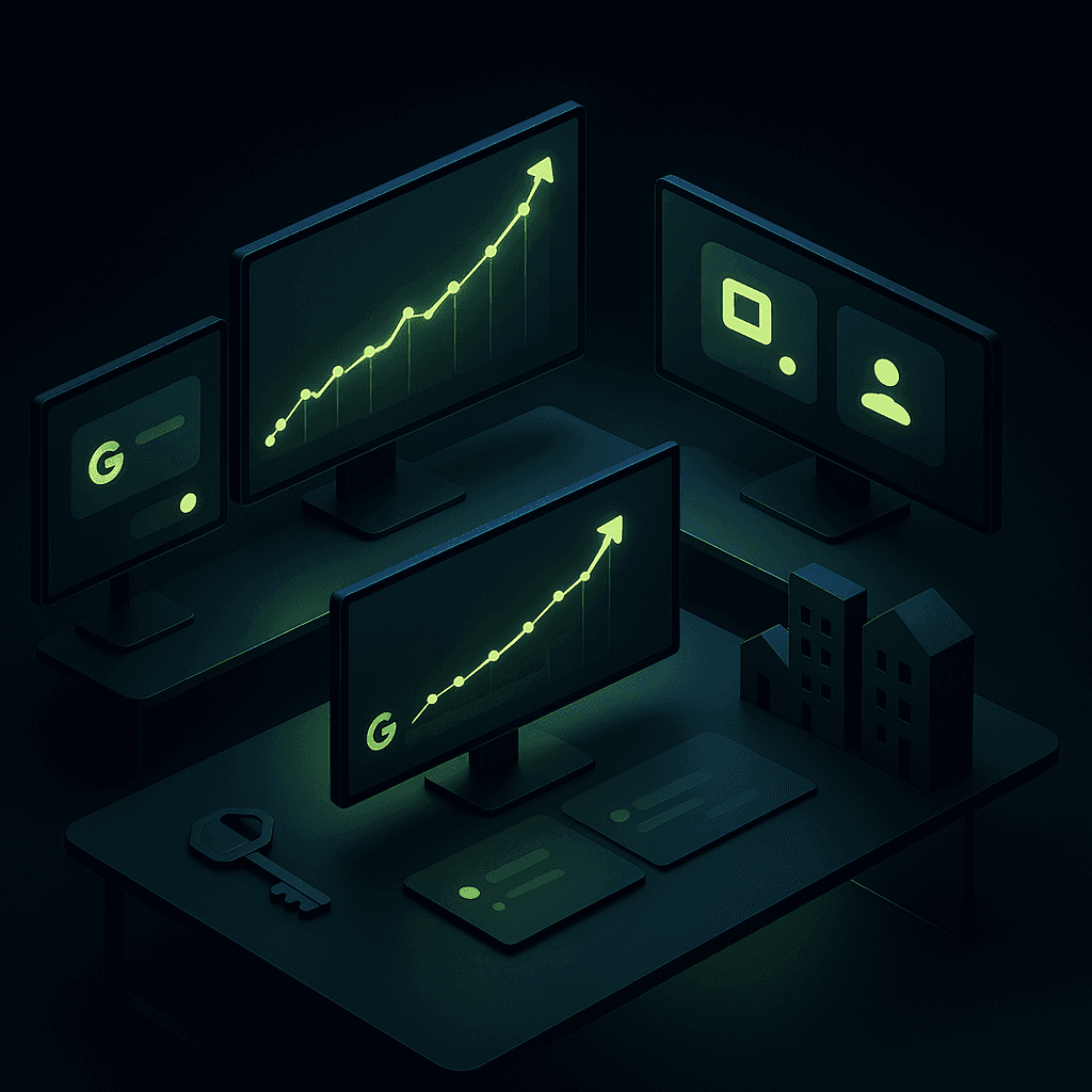 seo for property managers - SEO results visualization